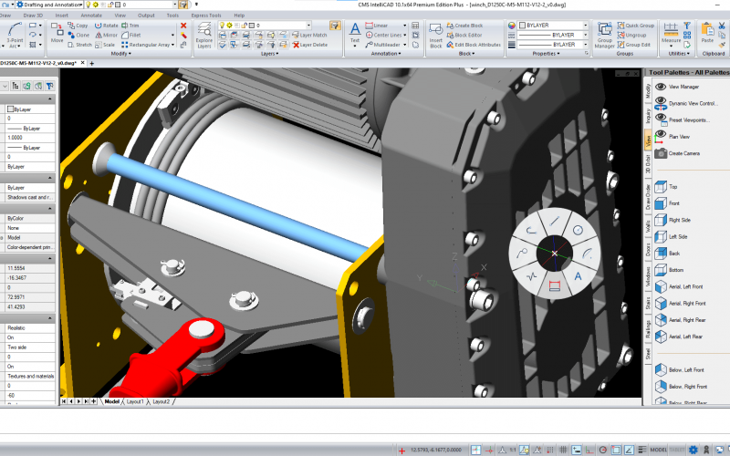 New CMS IntelliCAD 10.1 CAD Software