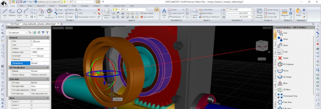 New CMS IntelliCAD 11.0 CAD Software