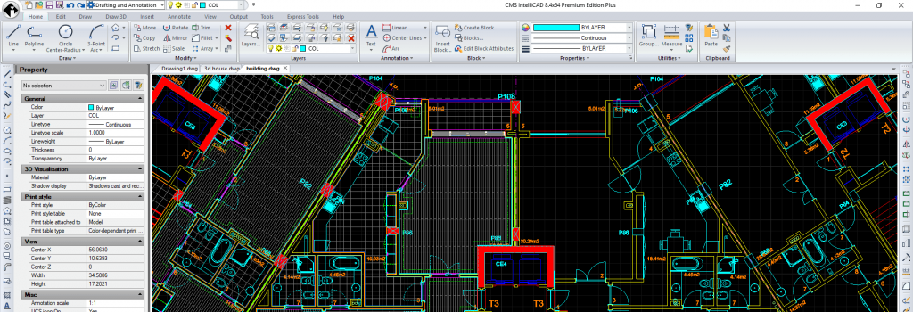 CMS IntelliCAD 8.4 PE Compatible CAD Software released
